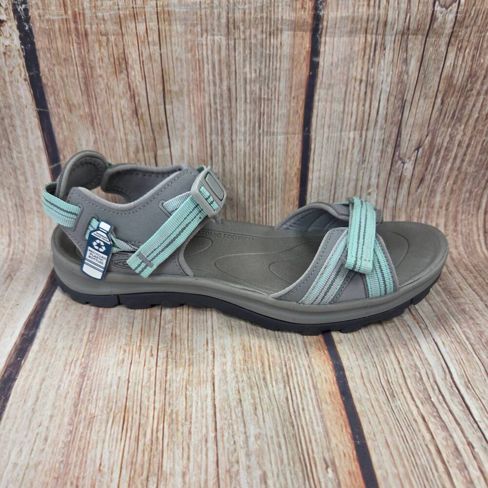 NEW KEEN women's terradora sandal in mint/grey